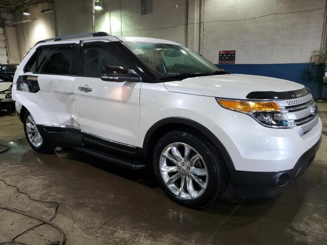 1FM5K8D80EGC56681 - 2014 FORD EXPLORER XLT WHITE photo 4