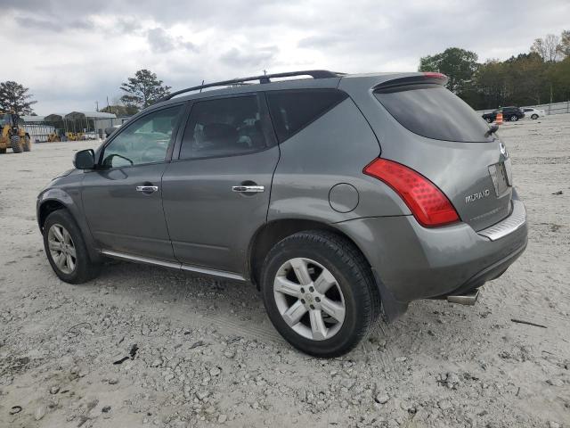 JN8AZ08T26W418644 - 2006 NISSAN MURANO SL GRAY photo 2