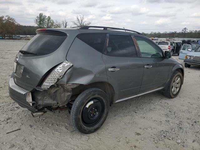 JN8AZ08T26W418644 - 2006 NISSAN MURANO SL GRAY photo 3