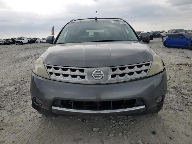 JN8AZ08T26W418644 - 2006 NISSAN MURANO SL GRAY photo 5