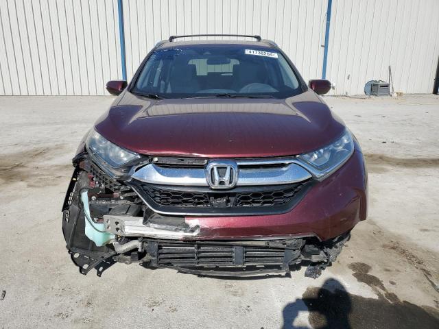 7FARW1H53JE012811 - 2018 HONDA CR-V EX RED photo 5