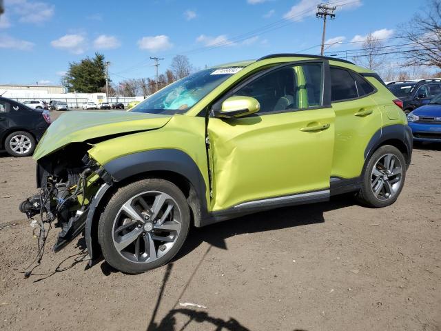 KM8K5CA59KU263570 - 2019 HYUNDAI KONA ULTIMATE GREEN photo 1