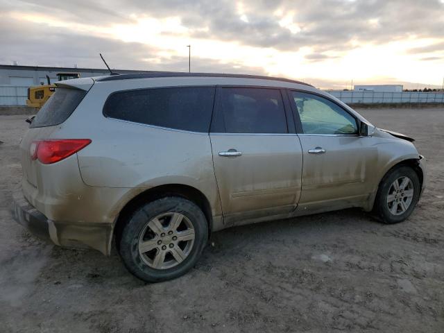 1GNKVGED4BJ367468 - 2011 CHEVROLET TRAVERSE LT GOLD photo 3