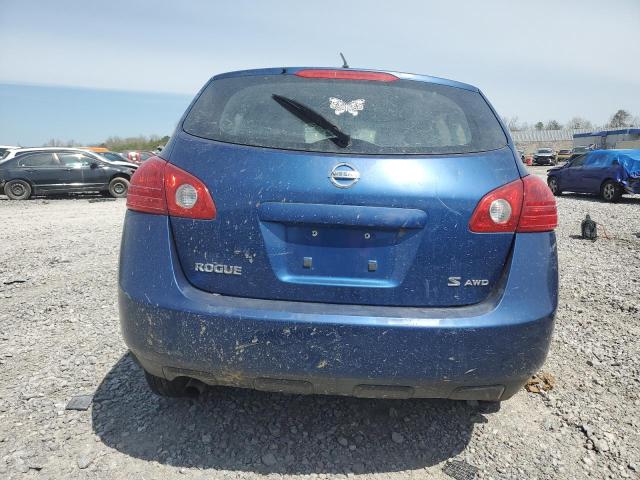 JN8AS58VX8W103659 - 2008 NISSAN ROGUE S BLUE photo 6