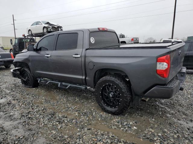 5TFHY5F18JX732359 - 2018 TOYOTA TUNDRA CREWMAX LIMITED GRAY photo 2