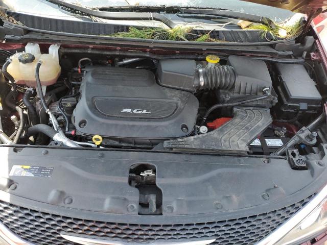 2C4RC1BG8HR668015 - 2017 CHRYSLER PACIFICA TOURING L برغندي صورة 12