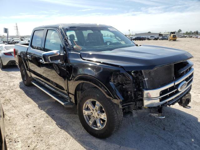 1FTFW1E55PKD66005 - 2023 FORD F150 SUPERCREW BLACK photo 4