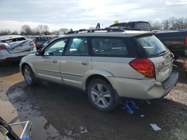 4S4BP86C574309417 - 2007 SUBARU LEGACY OUTBACK 3.0R LL BEAN GOLD photo 2