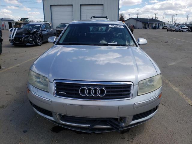 WAUML44E05N004868 - 2005 AUDI A8 L QUATTRO SILVER photo 5