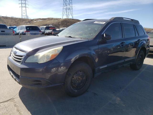 4S4BRBAC6B3335764 - 2011 SUBARU OUTBACK 2.5I BLUE photo 1