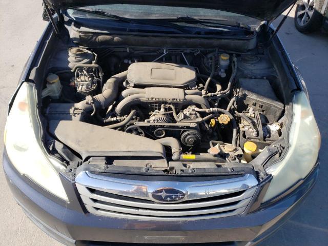 4S4BRBAC6B3335764 - 2011 SUBARU OUTBACK 2.5I BLUE photo 12