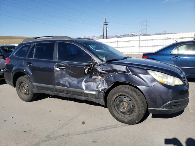 4S4BRBAC6B3335764 - 2011 SUBARU OUTBACK 2.5I BLUE photo 4