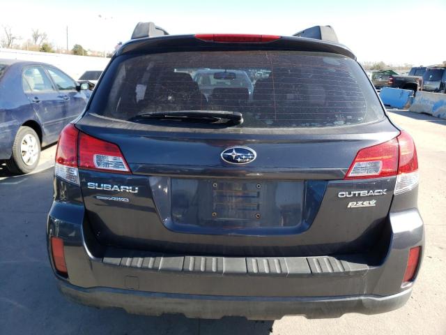 4S4BRBAC6B3335764 - 2011 SUBARU OUTBACK 2.5I BLUE photo 6