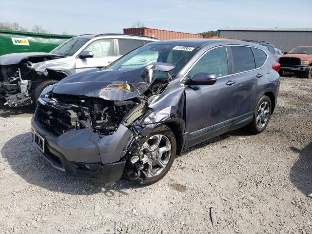 5J6RW1H86HL001289 - 2017 HONDA CR-V EXL GRAY photo 1