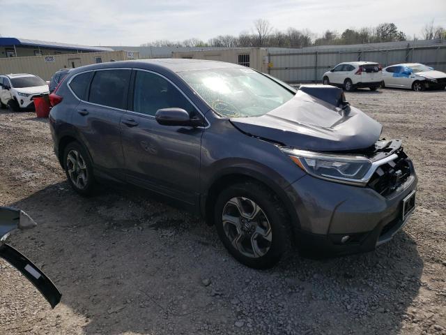 5J6RW1H86HL001289 - 2017 HONDA CR-V EXL GRAY photo 4