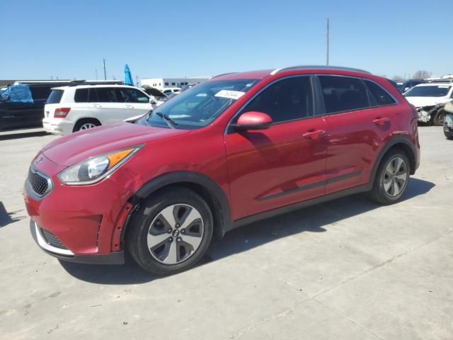 KNDCB3LCXH5088424 - 2017 KIA NIRO FE RED photo 1