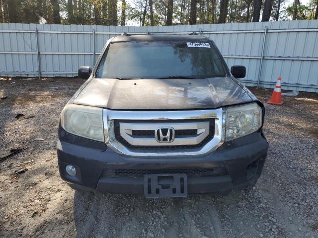 5FNYF48919B016654 - 2009 HONDA PILOT TOURING BLUE photo 5