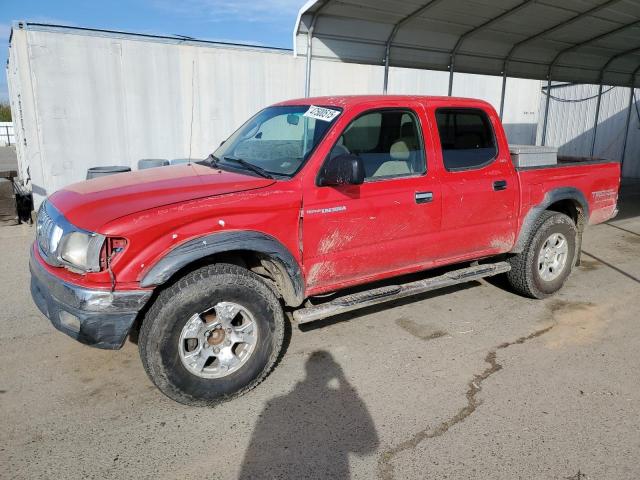 5TEGN92N84Z407390 - 2004 TOYOTA TACOMA DOUBLE CAB PRERUNNER RED photo 1
