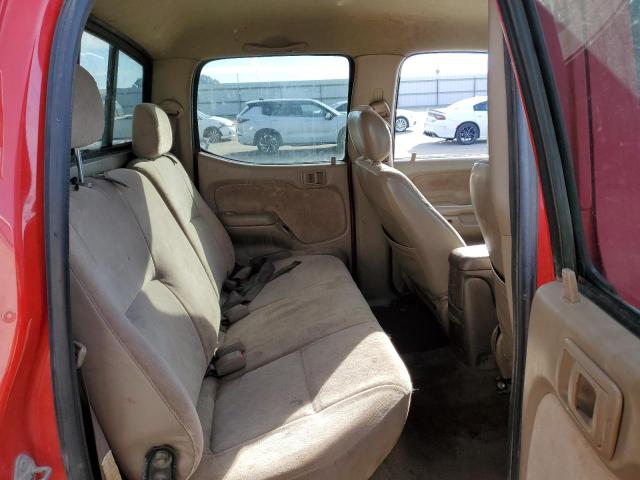 5TEGN92N84Z407390 - 2004 TOYOTA TACOMA DOUBLE CAB PRERUNNER RED photo 10