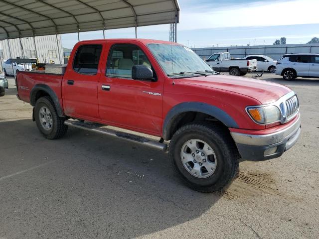 5TEGN92N84Z407390 - 2004 TOYOTA TACOMA DOUBLE CAB PRERUNNER RED photo 4