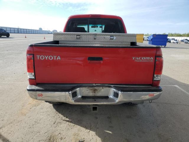 5TEGN92N84Z407390 - 2004 TOYOTA TACOMA DOUBLE CAB PRERUNNER RED photo 6