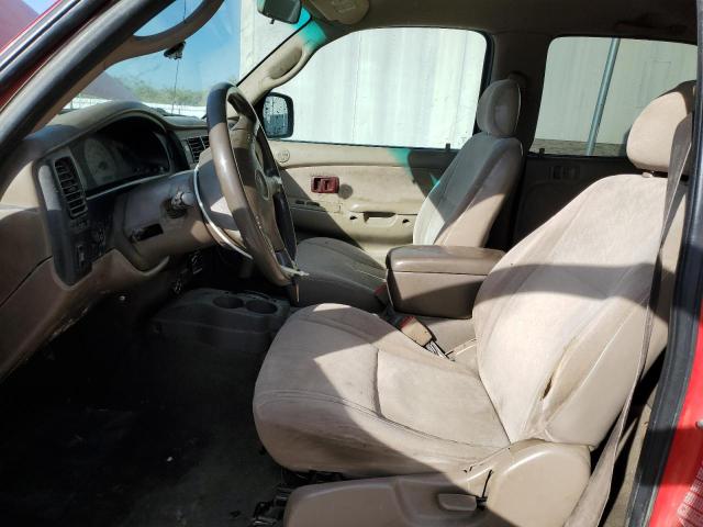 5TEGN92N84Z407390 - 2004 TOYOTA TACOMA DOUBLE CAB PRERUNNER RED photo 7