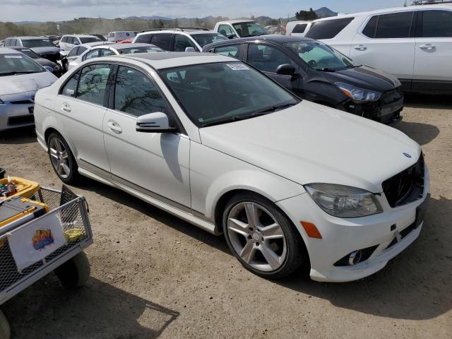 WDDGF8BB5AR100401 - 2010 MERCEDES-BENZ C 300 4MATIC WHITE photo 4