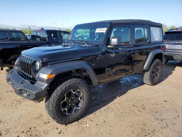 1C4HJXDGXPW607448 - 2023 JEEP WRANGLER SPORT BLACK photo 1