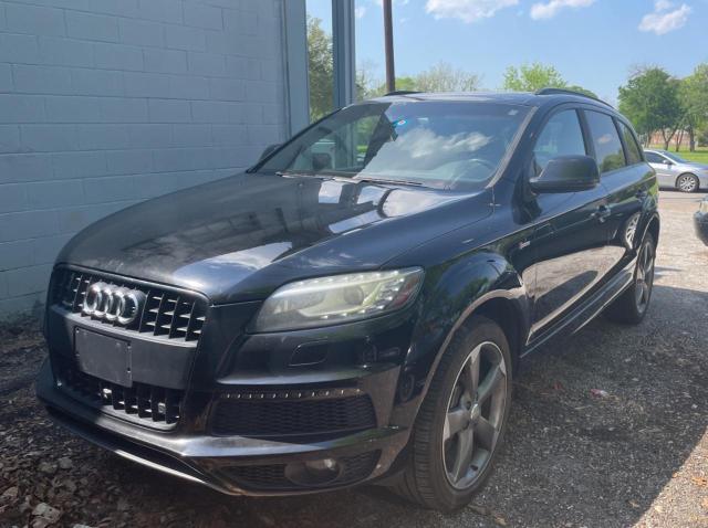 WA1DGAFE1FD007458 - 2015 AUDI Q7 PRESTIGE BLACK photo 2