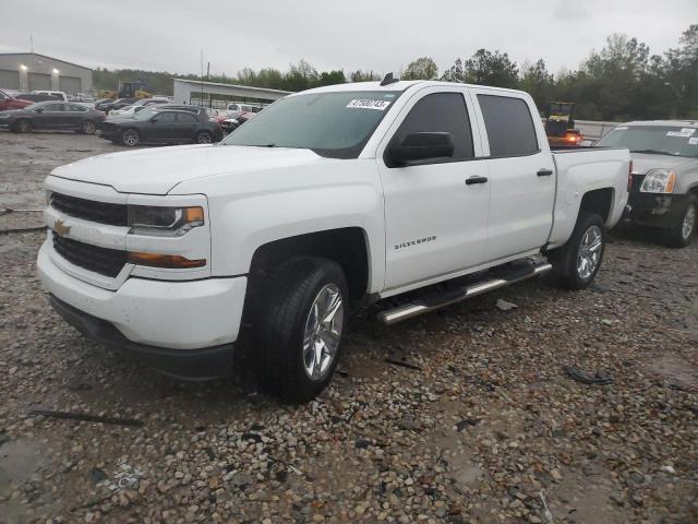 3GCPCPECXJG354087 - 2018 CHEVROLET SILVERADO C1500 CUSTOM WHITE photo 1