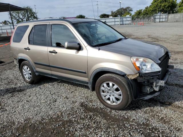 JHLRD68826C025470 - 2006 HONDA CR-V EX GOLD photo 4