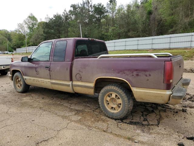 2GTEC19K0S1545324 - 1995 GMC 1500 LONG C1500 MAROON photo 2