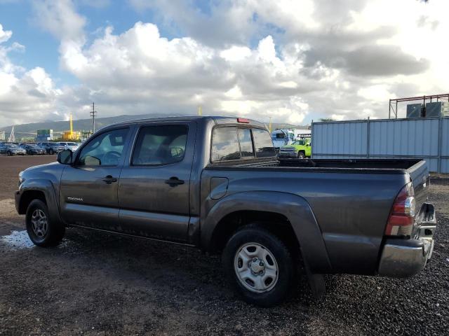 5TFJX4CN4DX024331 - 2013 TOYOTA TACOMA DOUBLE CAB GRAY photo 2