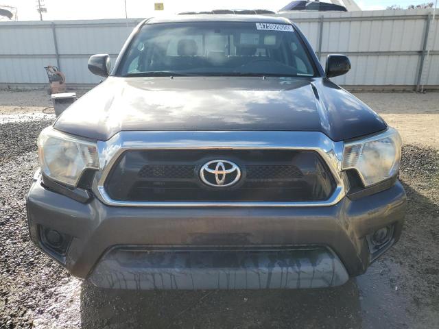 5TFJX4CN4DX024331 - 2013 TOYOTA TACOMA DOUBLE CAB GRAY photo 5