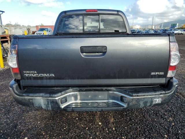 5TFJX4CN4DX024331 - 2013 TOYOTA TACOMA DOUBLE CAB GRAY photo 6