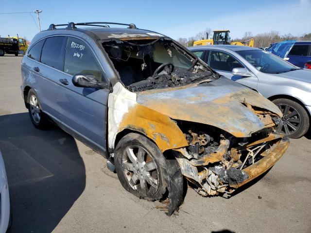 JHLRE48598C025833 - 2008 HONDA CR-V EX BLUE photo 4