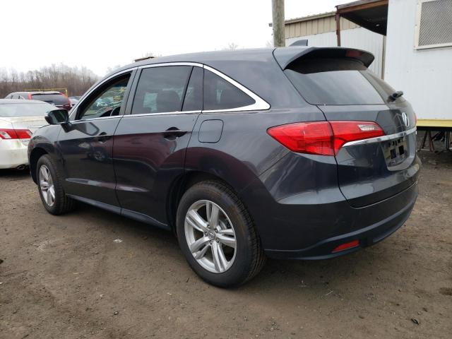 5J8TB4H56EL011414 - 2014 ACURA RDX TECHNOLOGY GRAY photo 2