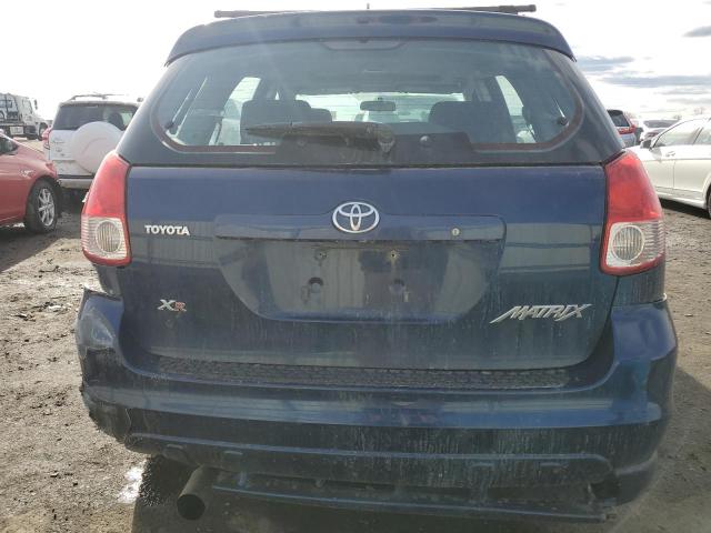 2T1KR38E74C202412 - 2004 TOYOTA COROLLA MA XR BLUE photo 6