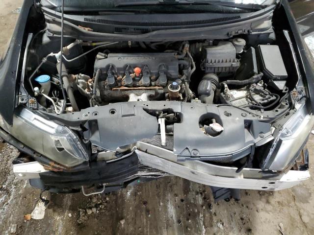 19XFB2F9XDE051654 - 2013 HONDA CIVIC EXL შავი ფოტო 11