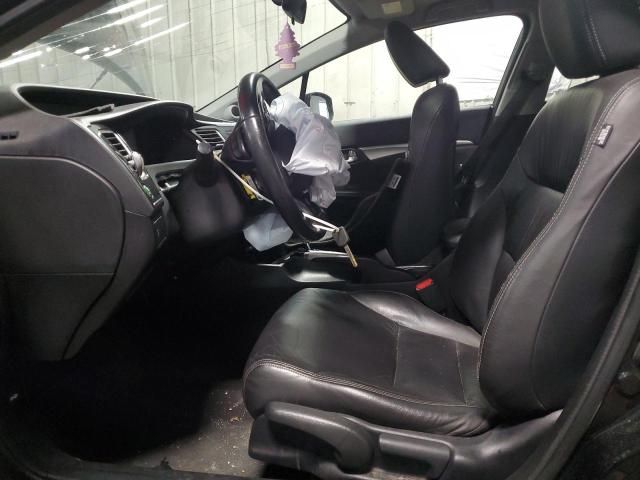 19XFB2F9XDE051654 - 2013 HONDA CIVIC EXL შავი ფოტო 7