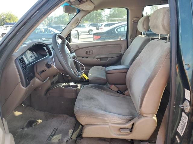 5TEGN92NX1Z816292 - 2001 TOYOTA TACOMA DOUBLE CAB PRERUNNER GREEN photo 7