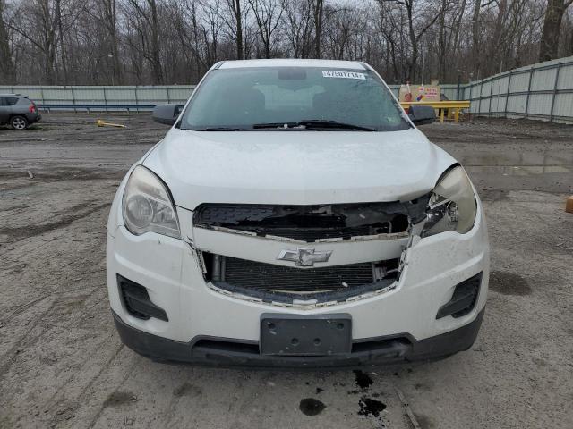 2GNALBEK8C1117794 - 2012 CHEVROLET EQUINOX LS WHITE photo 5