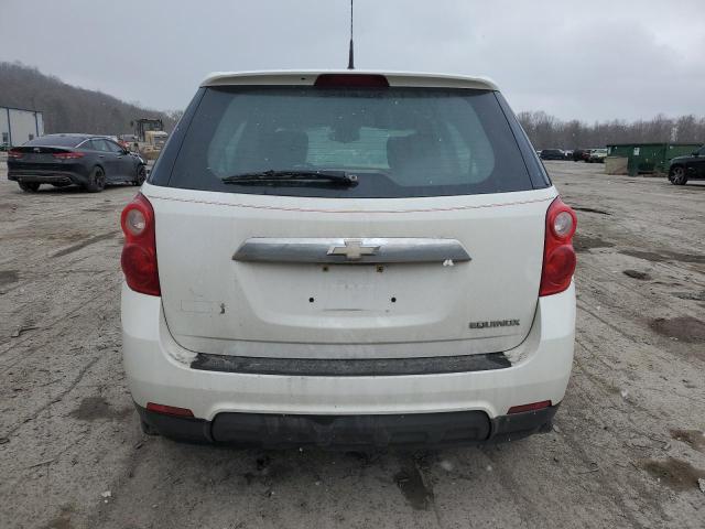 2GNALBEK8C1117794 - 2012 CHEVROLET EQUINOX LS WHITE photo 6