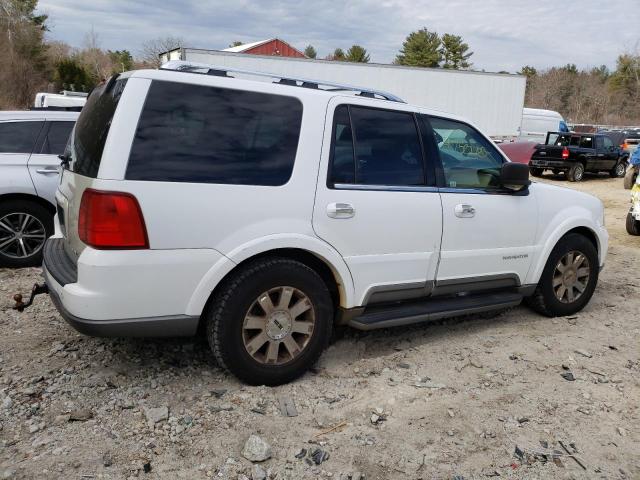 5LMFU28R14LJ34834 - 2004 LINCOLN NAVIGATOR WHITE photo 3