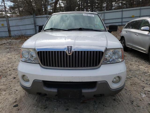 5LMFU28R14LJ34834 - 2004 LINCOLN NAVIGATOR 白色 照片 5