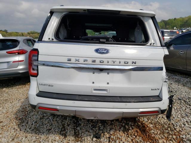 1FMJK1KT7NEA37483 - 2022 FORD EXPEDITION MAX LIMITED WHITE photo 6