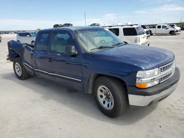 2GCEC19W621170610 - 2002 CHEVROLET SILVERADO C1500 BLUE photo 4