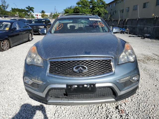 JN1BJ0RP8HM385840 - 2017 INFINITI QX50 BLUE photo 5