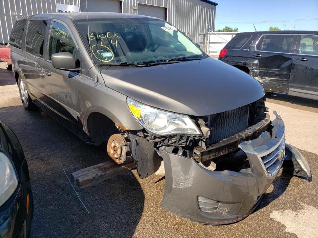 2V4RW5DX4AR388180 - 2010 VOLKSWAGEN ROUTAN SEL GRAY photo 1