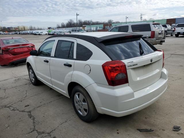 1B3HB28B68D651251 - 2008 DODGE CALIBER WHITE photo 2